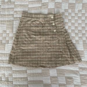 Scout Goods recycled linen skirt